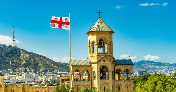 image-beautiful-view-georgian-flag-on-600nw-1232408839