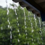 image-heavy-rain-falling-on-the-roof-in-rainy-season-photo